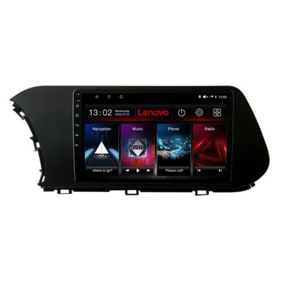 Navigatie Hyundai I20 2020- Lenovo Kit-i20 8 core QLED 2K 4+64 360 Android Waze USB Navigatie Internet Youtube Radio - imagine 2