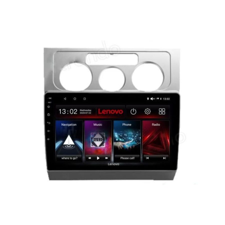 Navigatie VW Touran 2003-2010 Lenovo Kit-TOURAN1 8 core QLED 2K 4+64 360 Android Waze USB Navigatie Internet Youtube Radio - imagine 2
