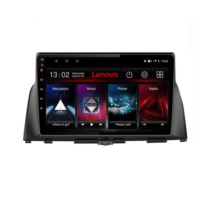 Navigatie Nissan Qashqai Lenovo Kit-353 8 core QLED 2K 8+256 360 Android Waze USB Navigatie Internet Youtube Radio - imagine 2