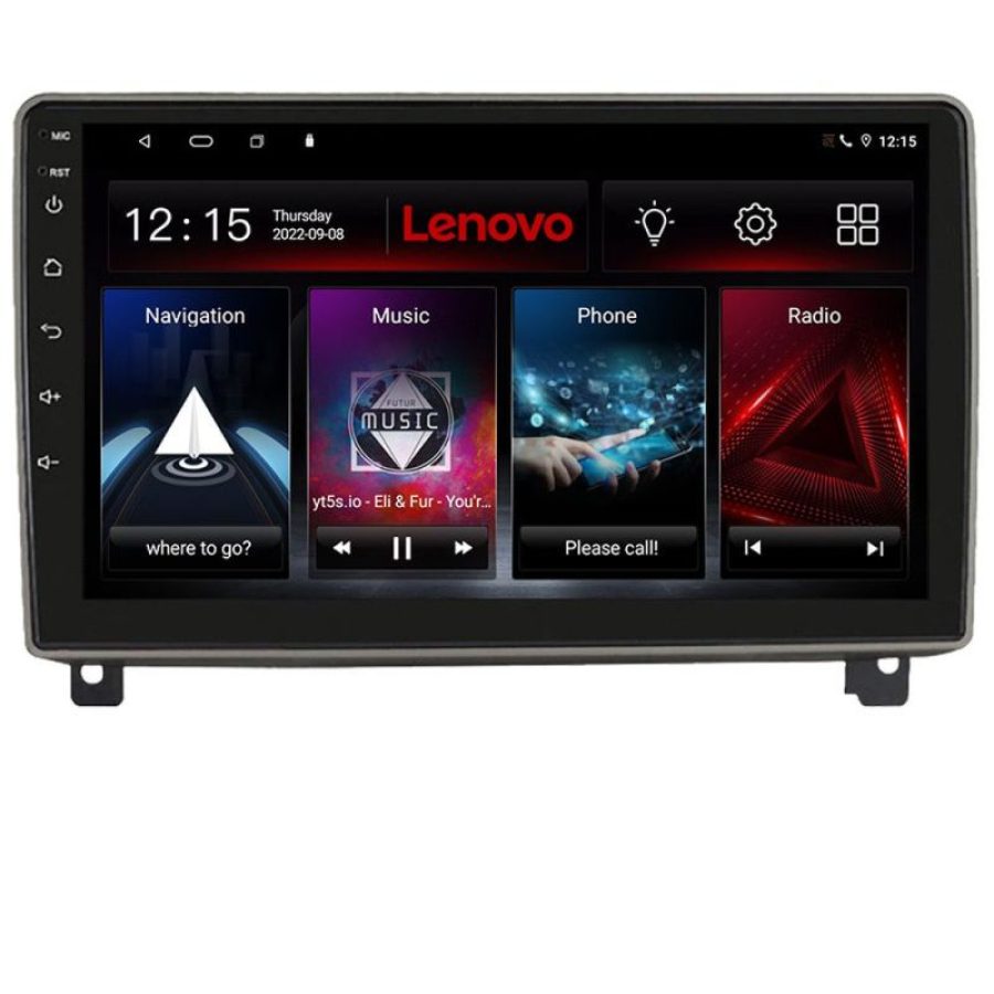 Navigatie Porsche Cayenne 2002-2011 Lenovo Kit-443 8 core QLED 2K 8+256 360 Android Waze USB Navigatie Internet Youtube Radio - imagine 2