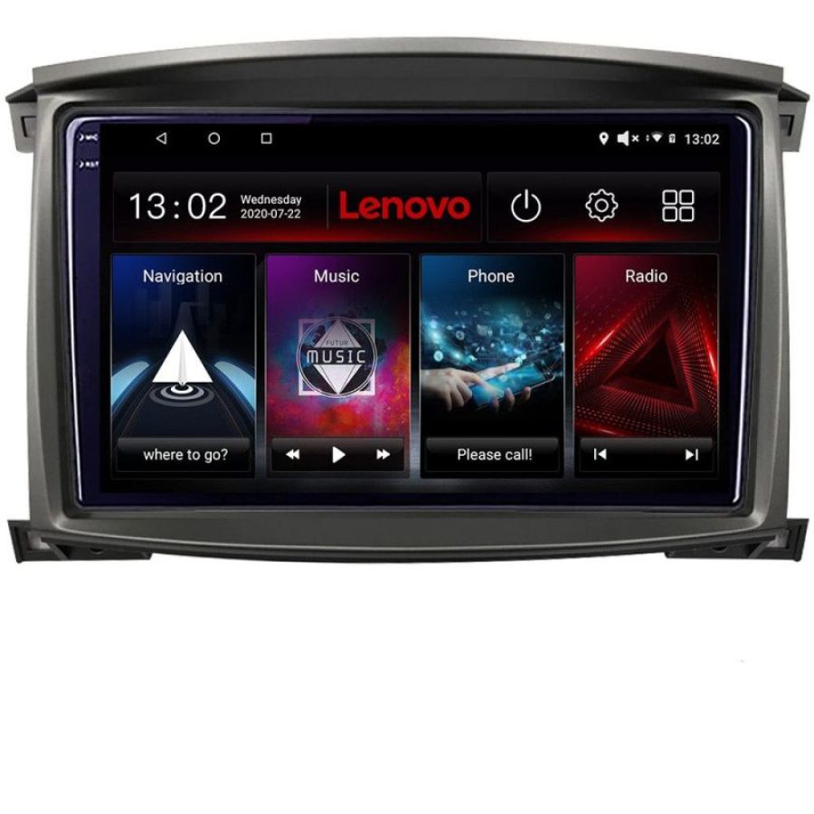 Navigatie Mitubishi Lancer 2001-2007 Lenovo Kit-LANCER07 8 core QLED 2K 8+256 360 Android Waze USB Navigatie Internet Youtube Radio - imagine 2