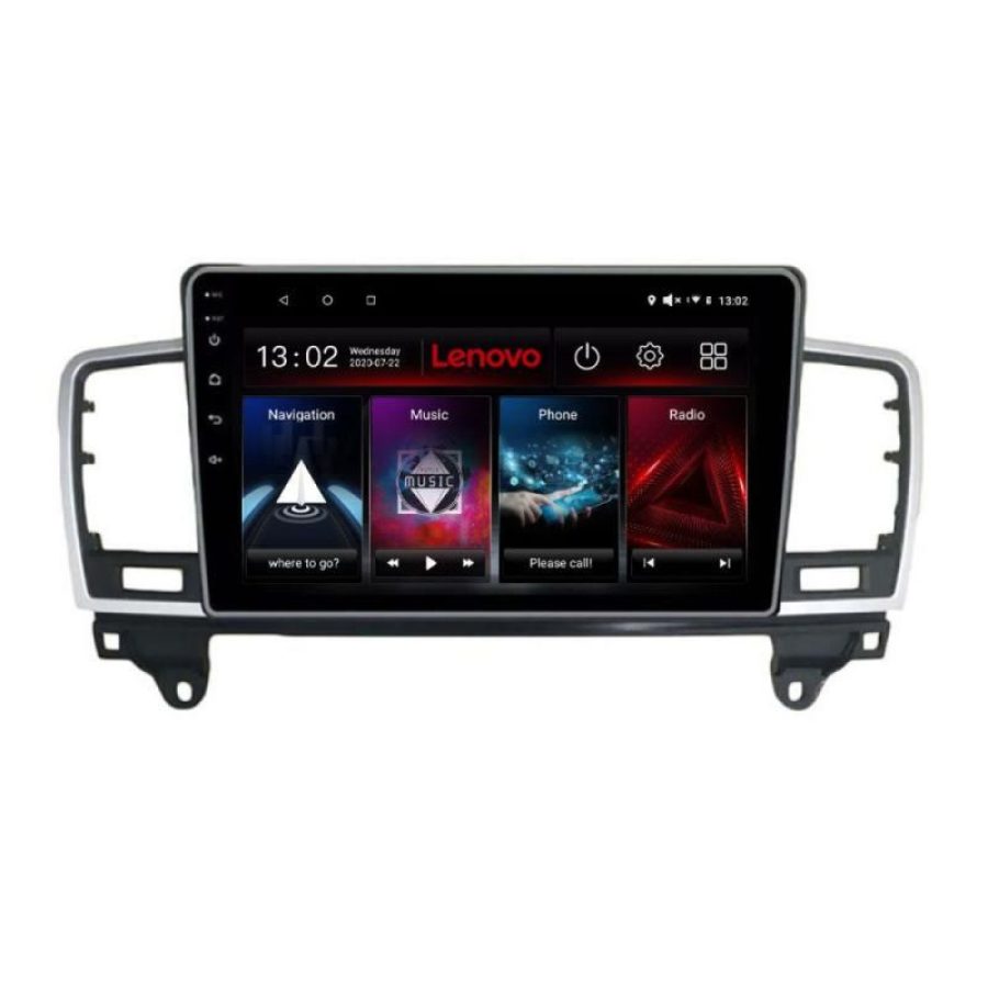 Navigatie Mercedes C W204 NTG4.5 2012-2015 8 core QLED 2K 8+256 360 Android Waze USB Navigatie Internet Youtube Radio Lenovo - imagine 2