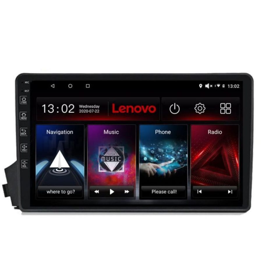 Navigatie Ssangyong Korando 2011-2013 Lenovo Kit-159 8 core QLED 2K 12+256 360 Android Waze USB Navigatie Internet Youtube Radio - imagine 2