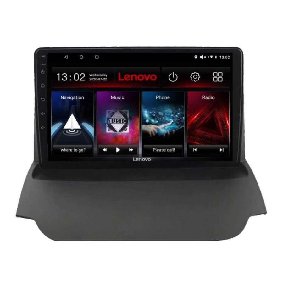 Navigatie Ford Ranger 2011-2015 8 core QLED 2K 12+256 360 Android Waze USB Navigatie Internet Youtube Radio Lenovo - imagine 2