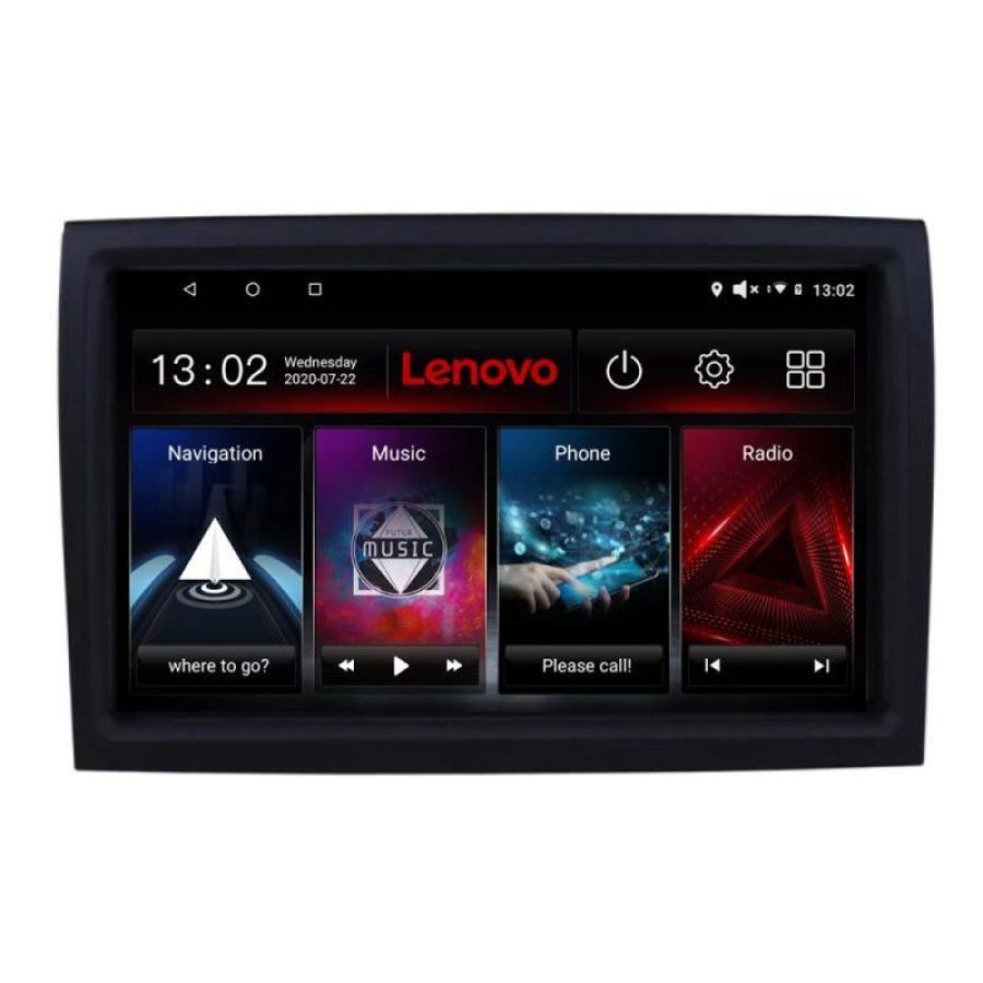 Navigatie Fiat ducato 2006- Lenovo Kit-DUCATO 8 core QLED 2K 12+256 360 Android Waze USB Navigatie Internet Youtube Radio v2 - imagine 2