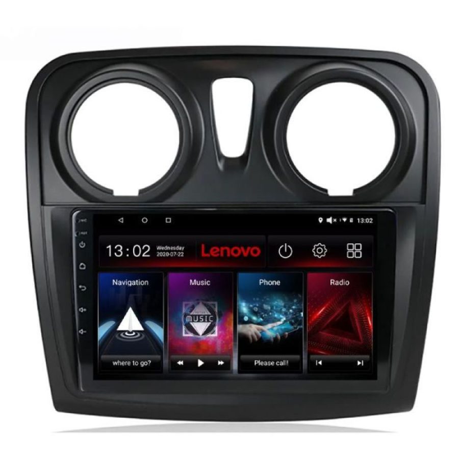 Navigatie Hyundai Santa Fe 2000-2006 Android radio gps internet 8 core QLED 2K 12+256 360 Lenovo - imagine 2