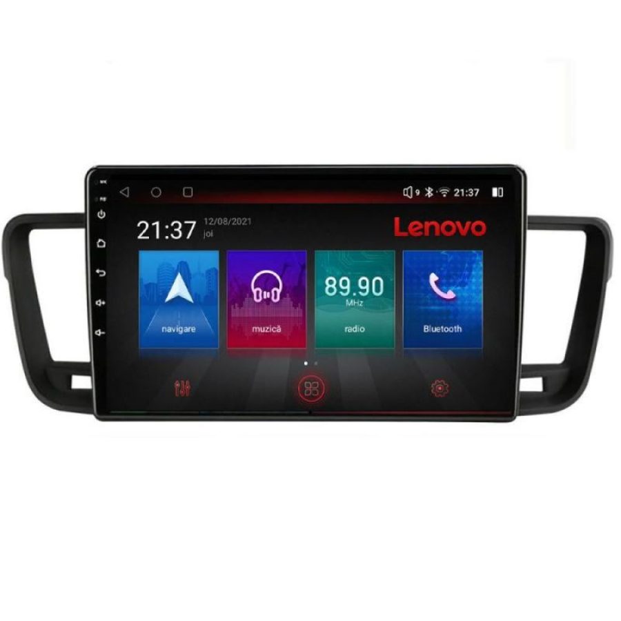 Navigatie Peugeot 508 Lenovo Kit-5637 8 core QLED Qualcomm 4+64 360 Android Waze USB Navigatie Internet Youtube Radio - imagine 2