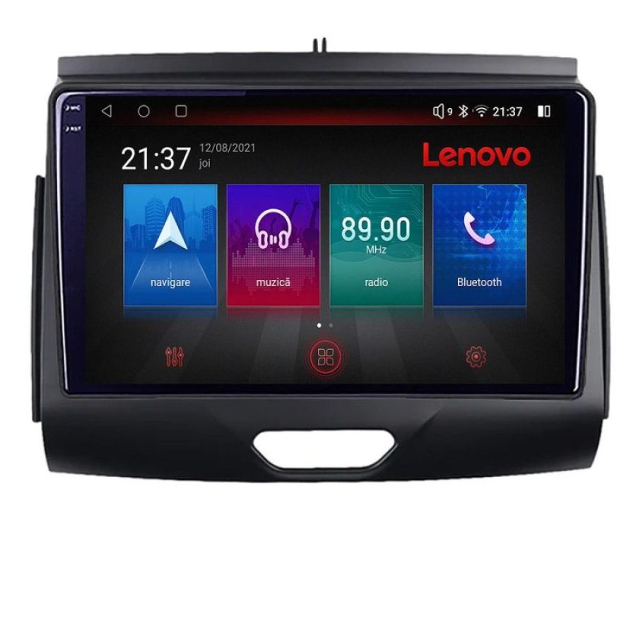 Navigatie Ford Ranger 2015- cu cd Android radio gps internet 8 core QLED Qualcomm 4+64 360 Lenovo - imagine 2