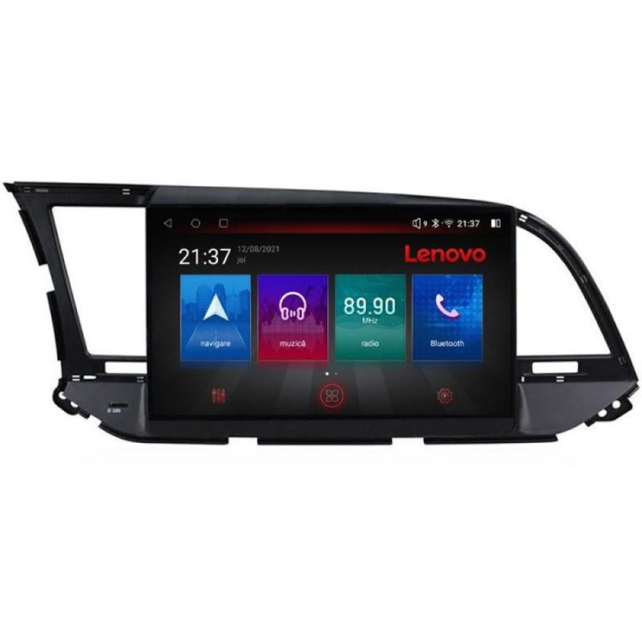 Navigatie Hyundai Elantra 2015-2018 Lenovo Kit-581 8 core QLED Qualcomm 4+64 360 Android Waze USB Navigatie Internet Youtube Radio - imagine 2