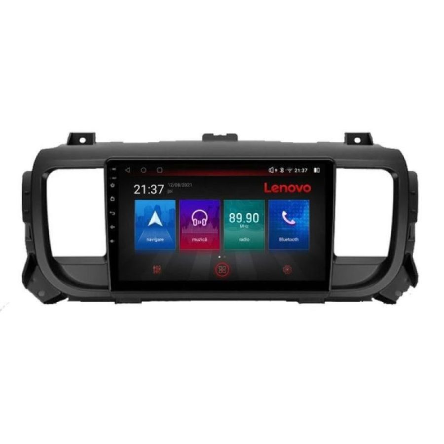 Navigatie Citroen Jumpy Toyota Proace Peugeot Traveller Lenovo Kit-jumpy16 8 core QLED Qualcomm 4+64 360 Android Waze USB Navigatie Internet Youtube v3 - imagine 2