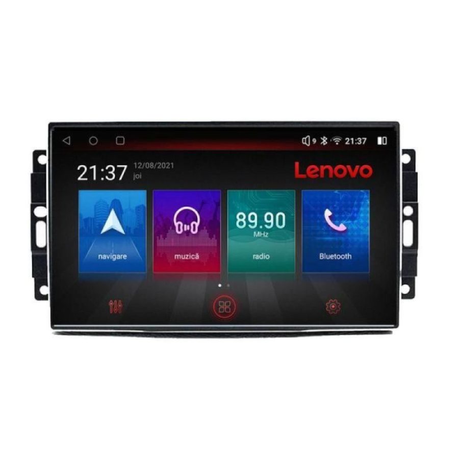 Navigatie Chrysler Jeep M-202 Octa Core Android Radio Bluetooth GPS WIFI/4G DSP 2K 8+128GB 360 Toslink v3 - imagine 2