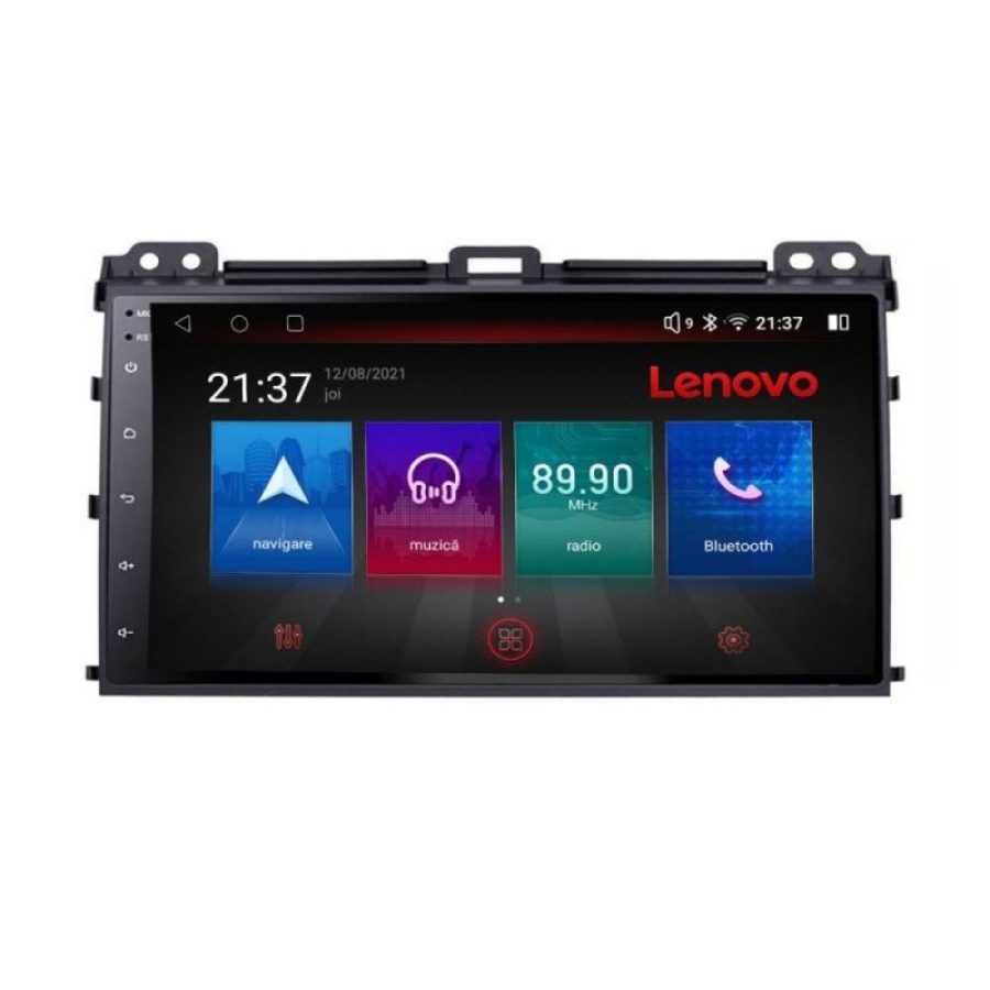 Navigatie Toyota Prado 2004-2009 M-456 Octa Core Android Radio Bluetooth GPS WIFI/4G DSP 2K 8+128GB 360 Toslink - imagine 2