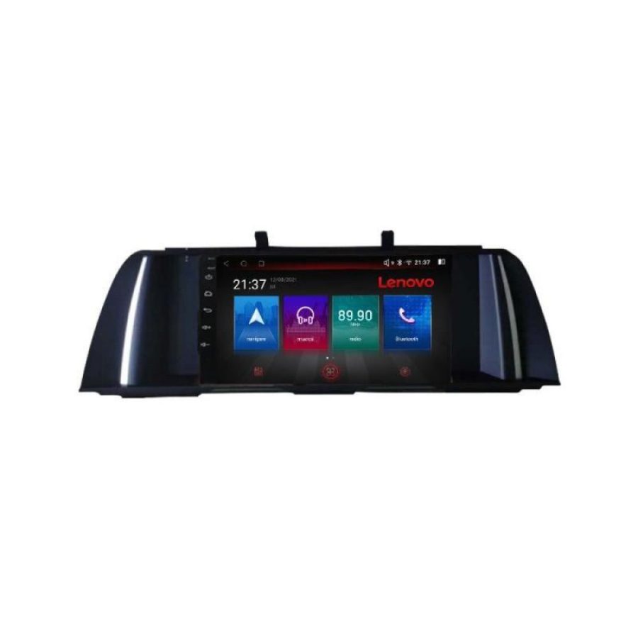 Navigatie Seria 5 F10 2010-2012 CIC Octa Core Android Radio Bluetooth GPS WIFI/4G DSP 2K 8+128GB 360 Toslink - imagine 2
