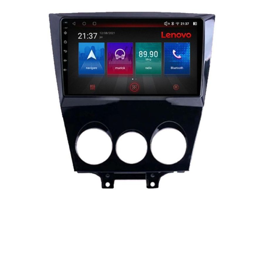 Navigatie Mazda RX8 2003-2008 Octa Core Android Radio Bluetooth GPS WIFI/4G DSP 2K 8+128GB 360 Toslink - imagine 2