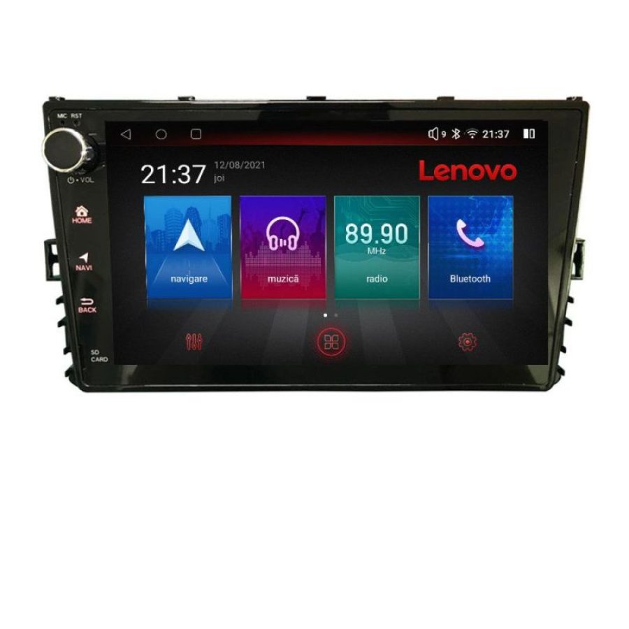 Navigatie VW masini dupa 2018 Octa Core Android Radio Bluetooth GPS WIFI/4G DSP 2K 8+128GB 360 Toslink - imagine 2