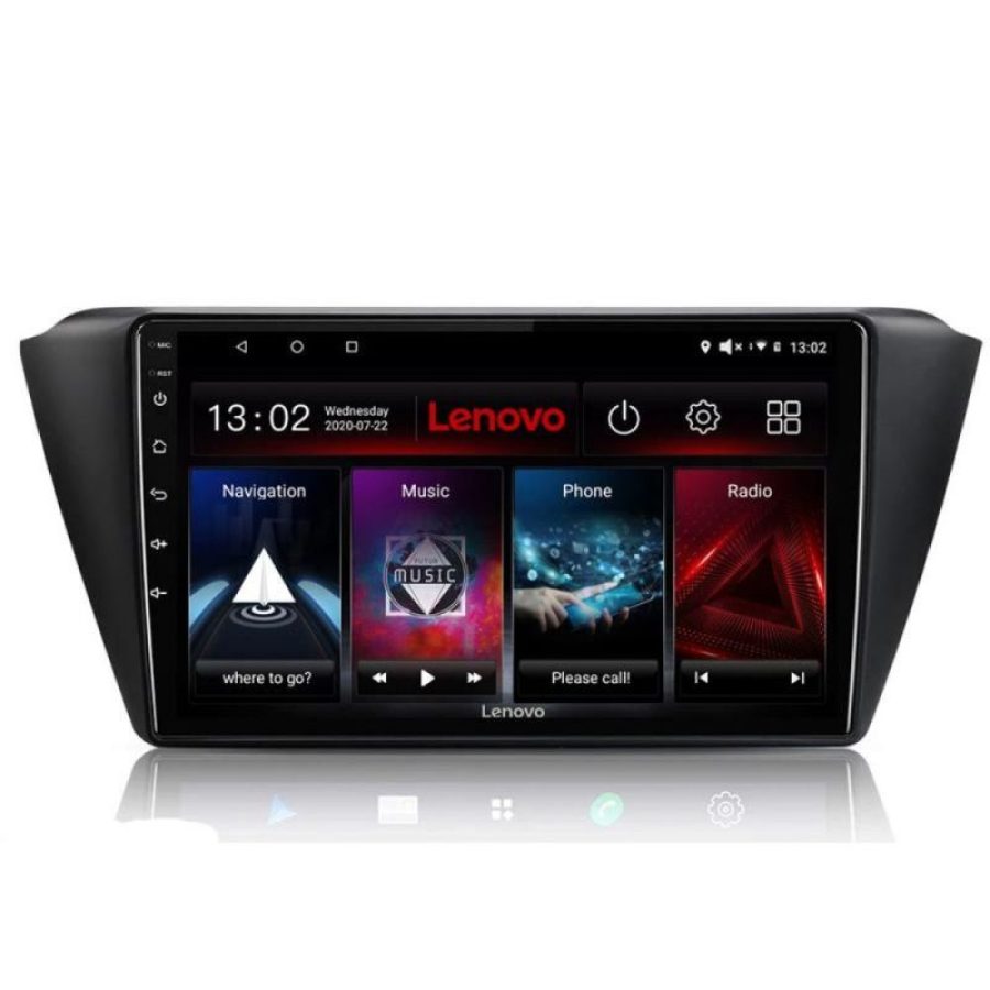 Navigatie Skoda Fabia 2015- Lenovo Kit-541 4+64 GB Android Waze USB Navigatie Internet Youtube Radio - imagine 3