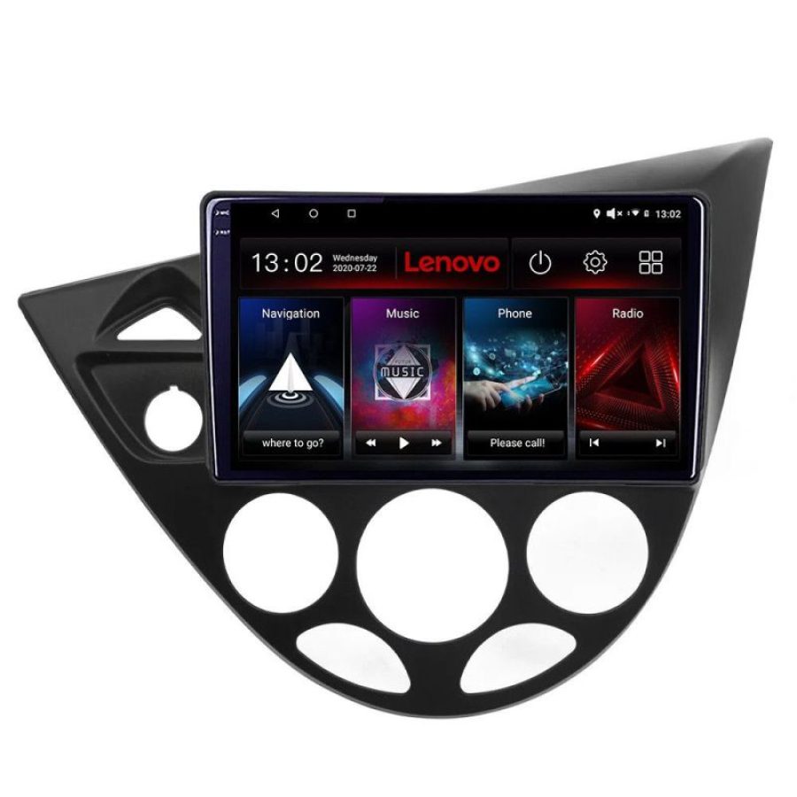 Navigatie Ford Focus 1 1998-2004 Android radio gps internet 4+64 Lenovo - imagine 3