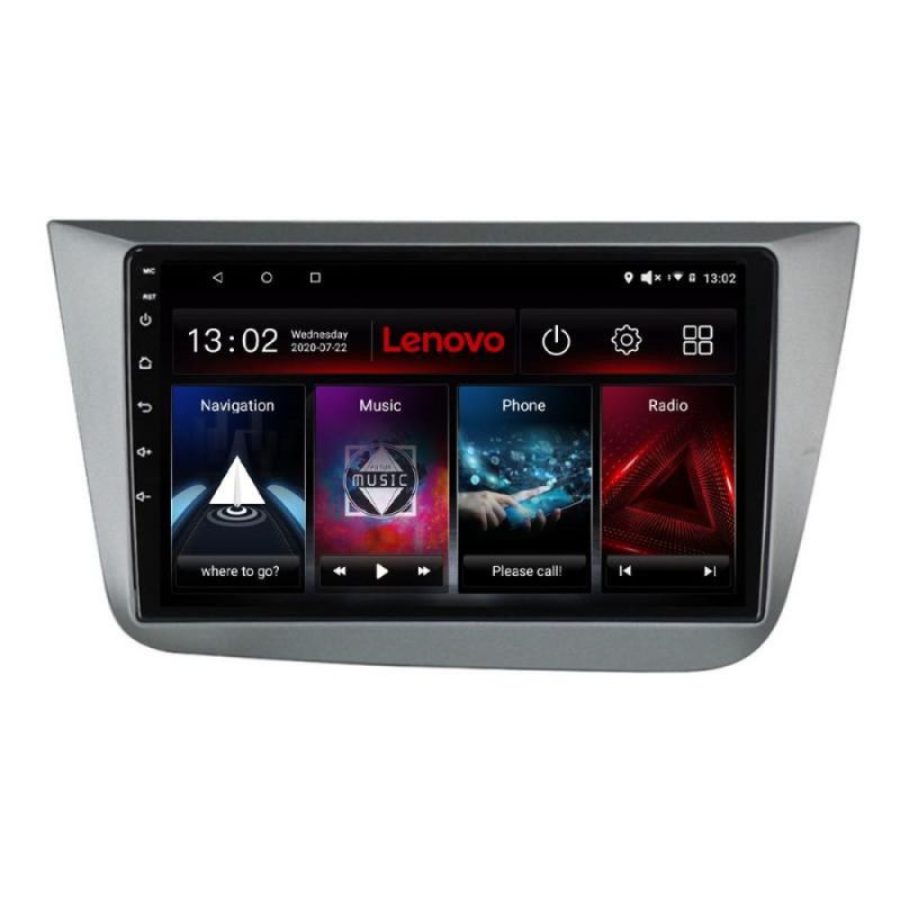 Navigatie Seat Leon 2005-2012 Lenovo Kit-leon05 4+64 GB Android Waze USB Navigatie Internet Youtube Radio - imagine 3