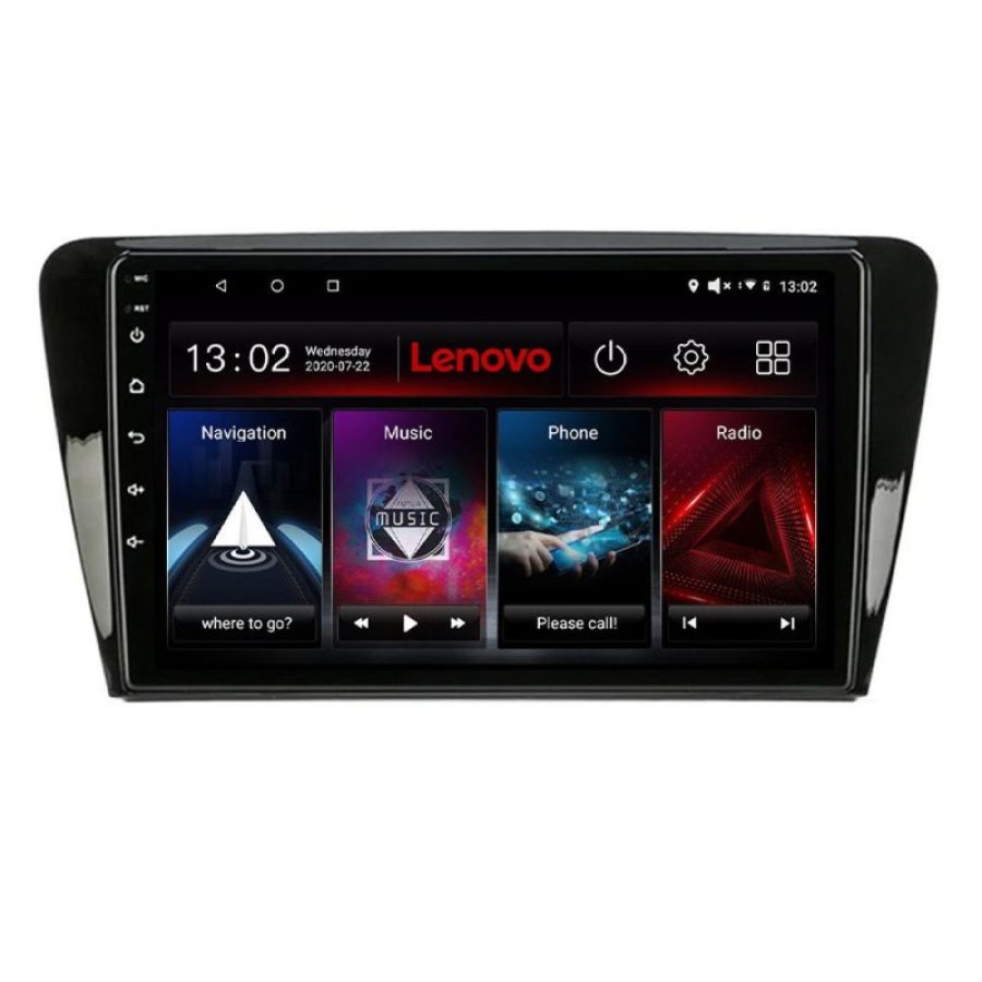 Navigatie Skoda Rapid Seat Toledo 2013+ Android radio gps internet 4+64 Lenovo - imagine 4