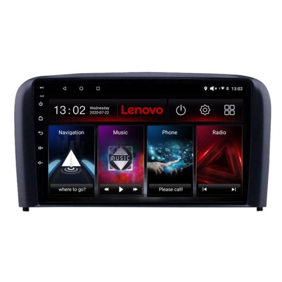Navigatie Volvo S80 2004-2006 Lenovo Kit-S80 4+64 GB Android Waze USB Navigatie Internet Youtube Radio - imagine 4