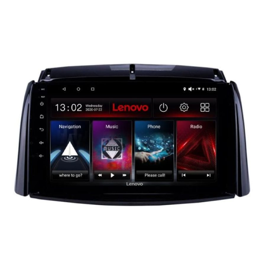 Navigatie Renault Koleos 2009-2016 Lenovo Kit-KOLEOS 8 core 6+128 GB Android Waze USB Navigatie Internet Youtube Radio - imagine 4