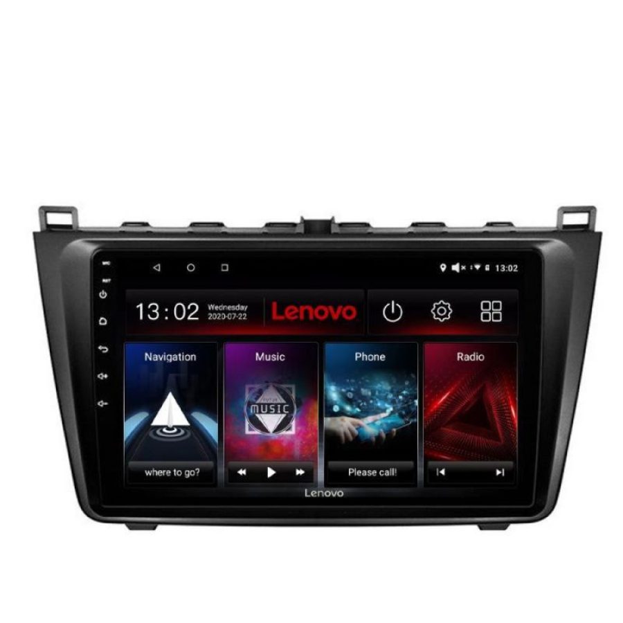 Navigatie Mazda 6 Lenovo Kit-012 8 core QLED 2K 4+64 360 Android Waze USB Navigatie Internet Youtube Radio - imagine 4