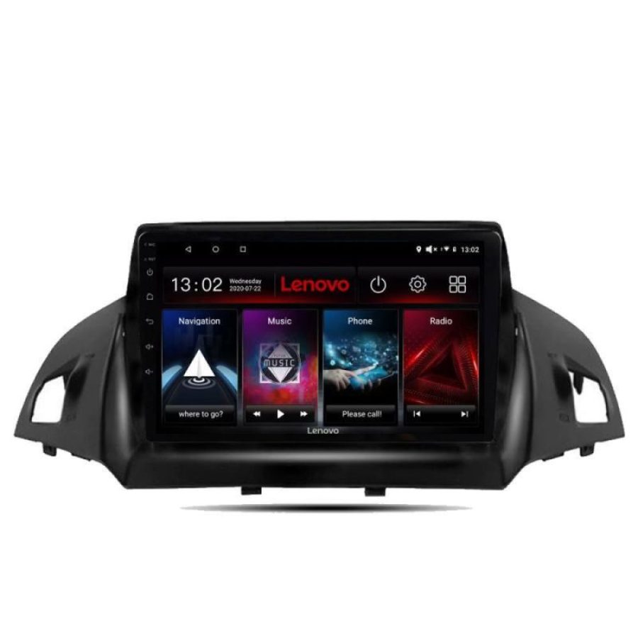 Navigatie Ford Kuga 2013-2017 Lenovo Kit-362 8 core QLED 2K 4+64 360 Android Waze USB Navigatie Internet Youtube Radio - imagine 4