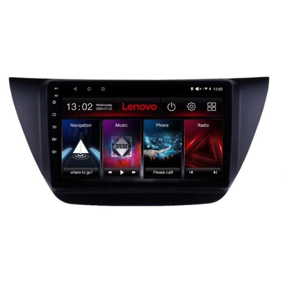 Navigatie Mitubishi Lancer 2001-2007 Lenovo Kit-LANCER07 8 core QLED 2K 4+64 360 Android Waze USB Navigatie Internet Youtube Radio - imagine 4
