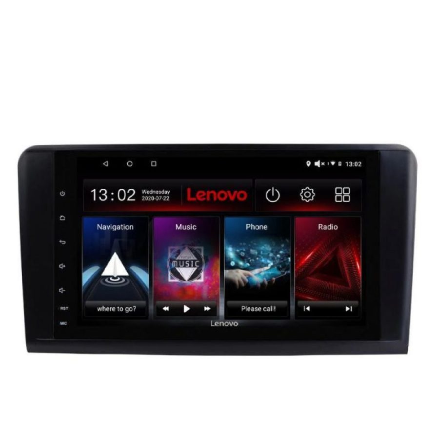 Navigatie Mercedes ML GL Lenovo Kit-213 8 core QLED 2K 12+256 360 Android Waze USB Navigatie Internet Youtube Radio - imagine 4