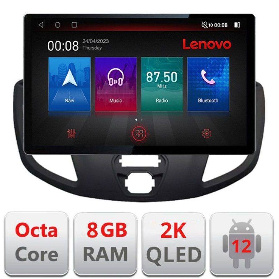 Navigatie Ford Transit V363 2015-2021, Ecran 2K QLED 13",Octacore,8Gb RAM,128Gb Hdd,4G,360,DSP,Carplay,Bluetooth - imagine 3