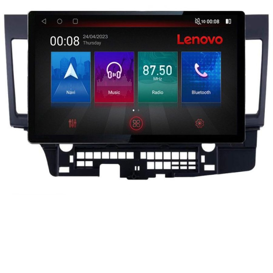 Navigatie Mitsubishi Lancer N-037 ecran 13" 2K 8+128 Android Waze USB Navigatie 4G 360 Toslink Youtube Radio KI - imagine 2