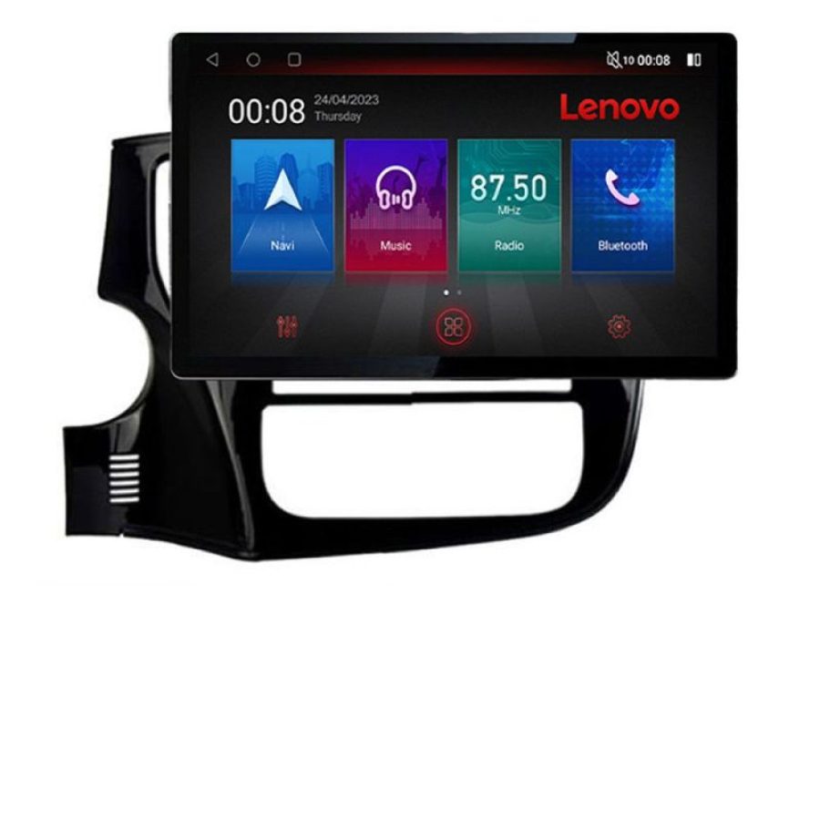 Navigatie Mitsubishi Outlander 2014- N-1230 ecran 13" 2K 8+128 Android Waze USB Navigatie 4G 360 Toslink Youtub - imagine 2