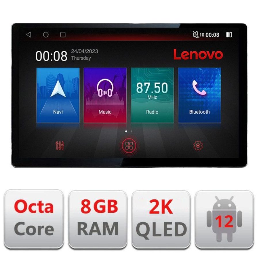 Navigatie Mazda 3 2004-2009 N-161 ecran 13" 2K 8+128 Android Waze USB Navigatie 4G 360 Toslink Youtube Radio KI - imagine 3