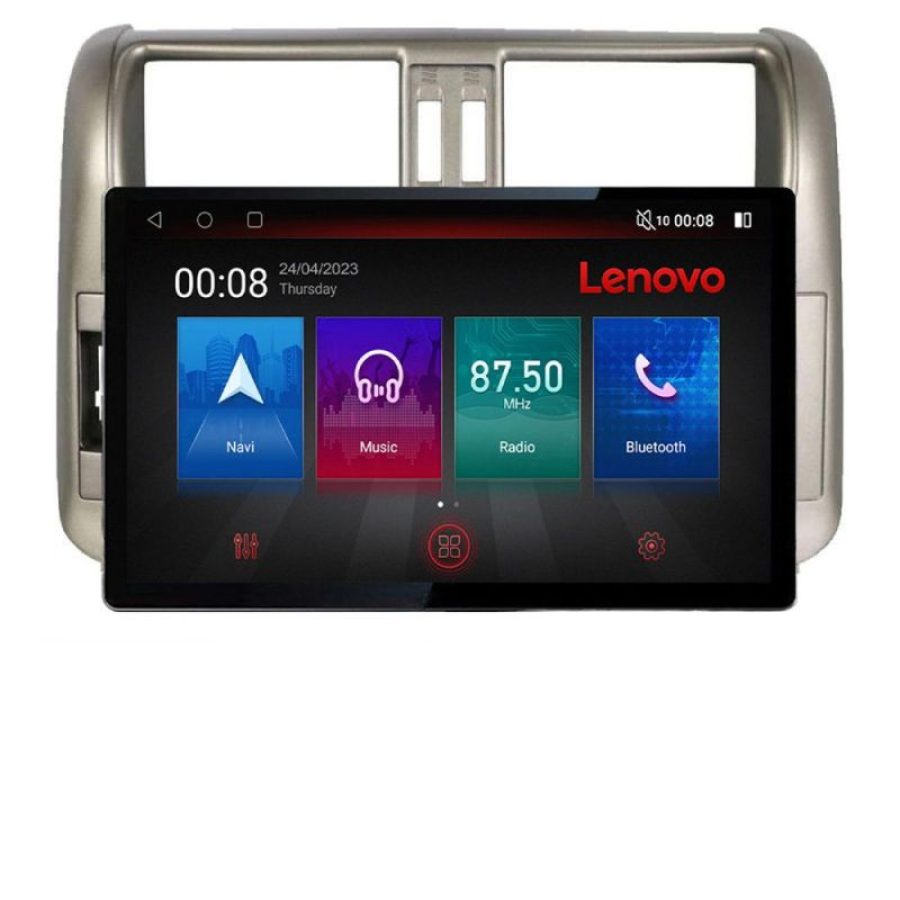 Navigatie Toyota Prado 2010-2013 N-347 ecran 13" 2K 8+128 Android Waze USB Navigatie 4G 360 Toslink Youtube Rad - imagine 2