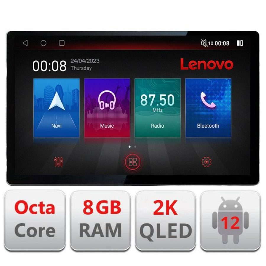 Navigatie Seat Arona ecran 13" 2K 8+128 Android Waze USB Navigatie 4G 360 Toslink Youtube Radio kit-arona+EDT-E - imagine 3