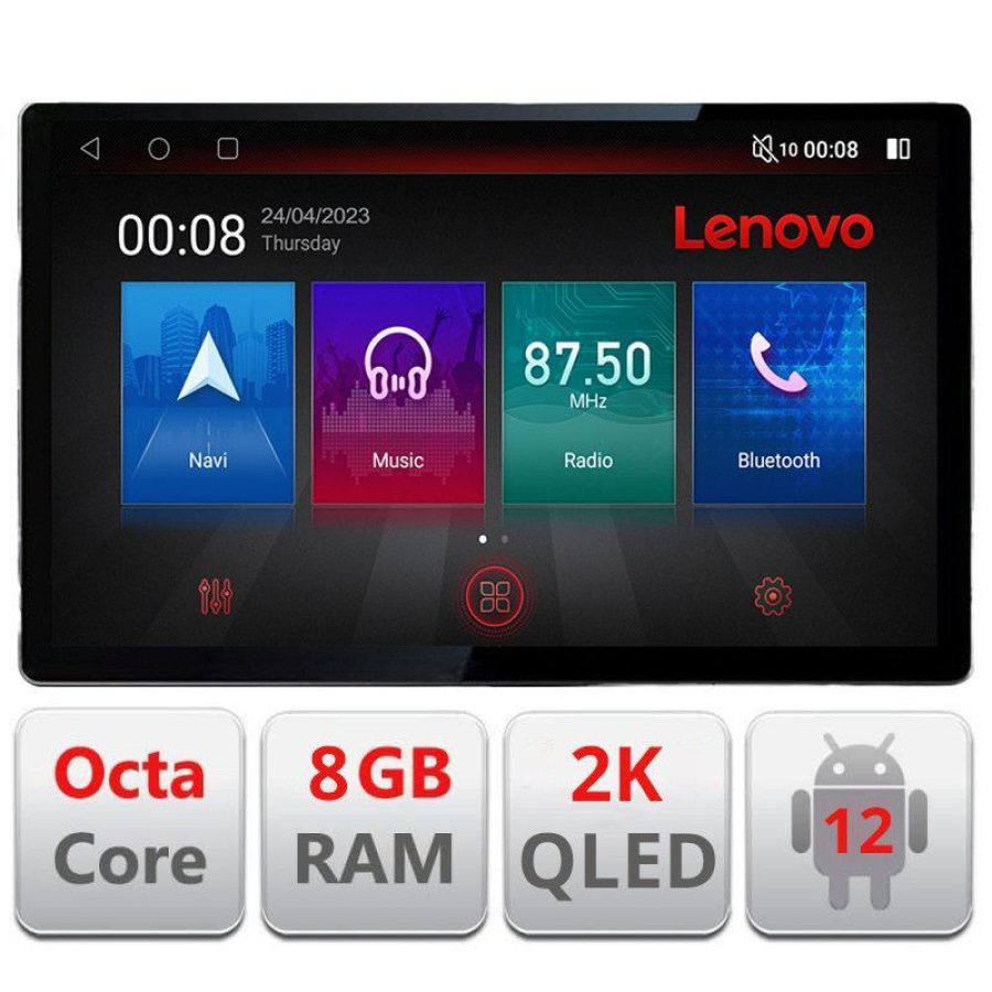 Navigatie VW Golf6 2009-2013 N-GOLF6 ecran 13" 2K 8+128 Android Waze USB Navigatie 4G 360 Toslink Youtube Radio - imagine 3