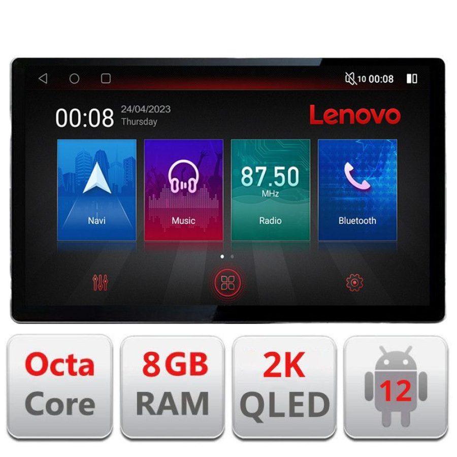 Navigatie Seat Ibiza 2017- N-IBZ ecran 13" 2K 8+128 Android Waze USB Navigatie 4G 360 Toslink Youtube Radio KIT - imagine 3