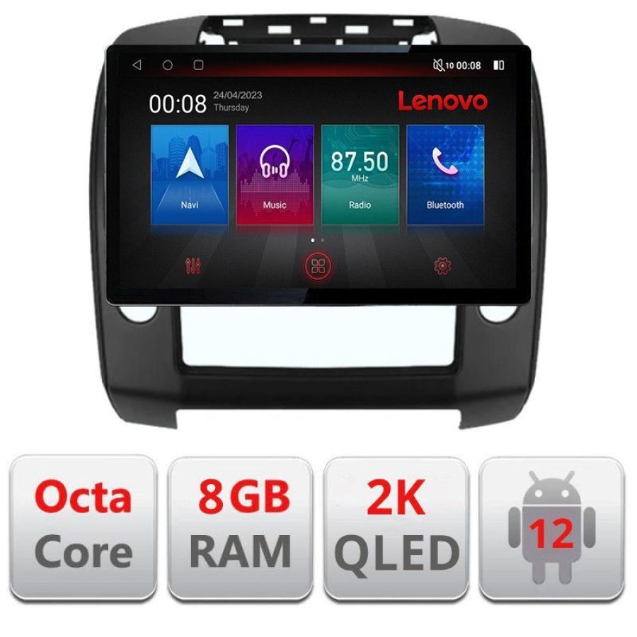 Navigatie Nissan Navara Pathfinder 2005-2010 N-NAV5 ecran 13" 2K 8+128 Android Waze USB Navigatie 4G 360 Toslin - imagine 3