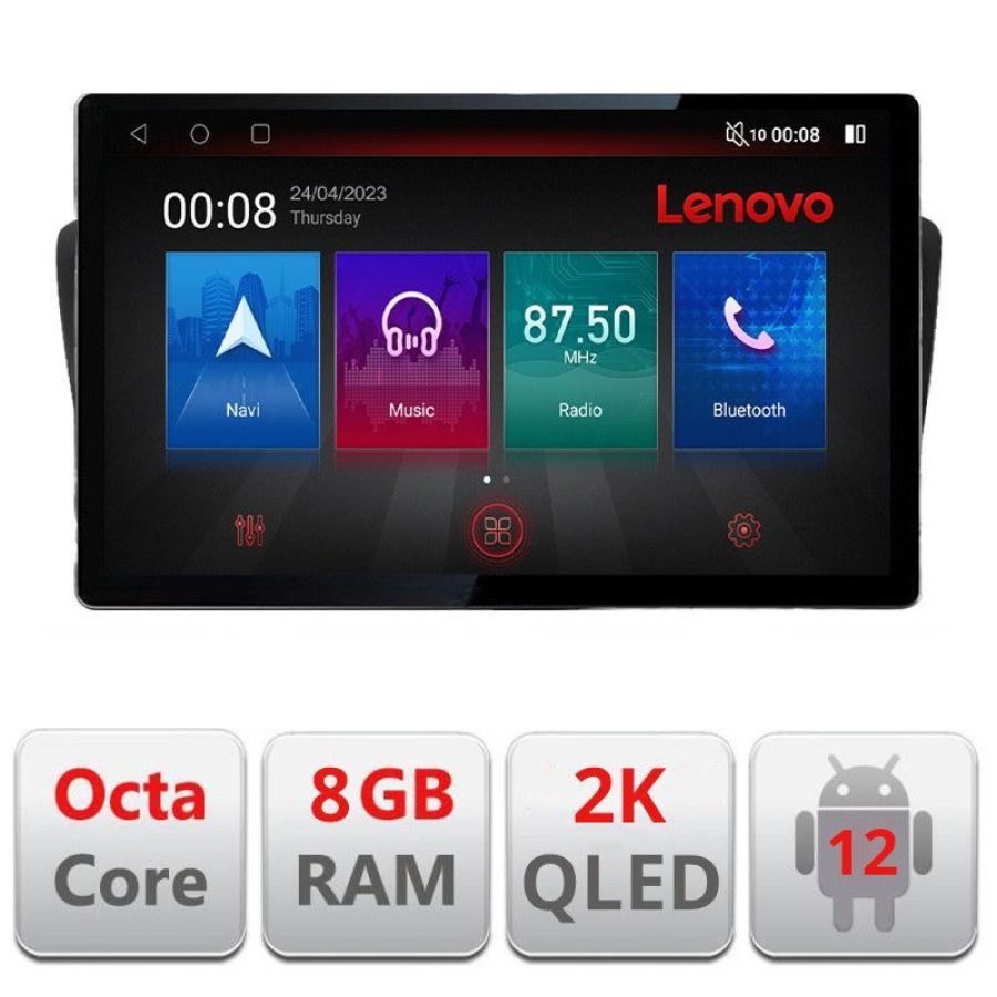 Navigatie Subaru Outback Legacy N-SU02 ecran 13" 2K 8+128 Android Waze USB Navigatie 4G 360 Toslink Youtube Rad - imagine 3