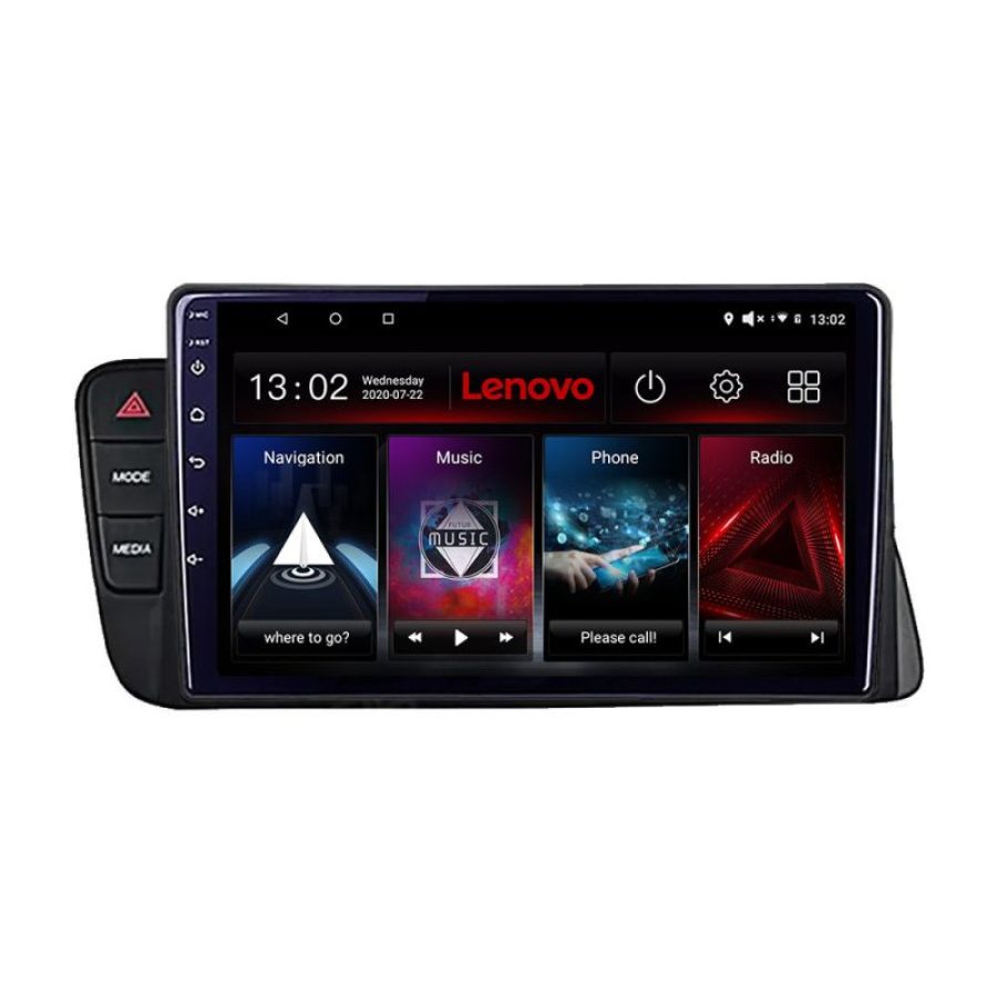 Navigatie Audi A4 2008-2016 NON-MMI Lenovo Kit-A4 8 core QLED 2K 12+256 360 Android Waze USB Navigatie Internet Youtube Radio - imagine 3