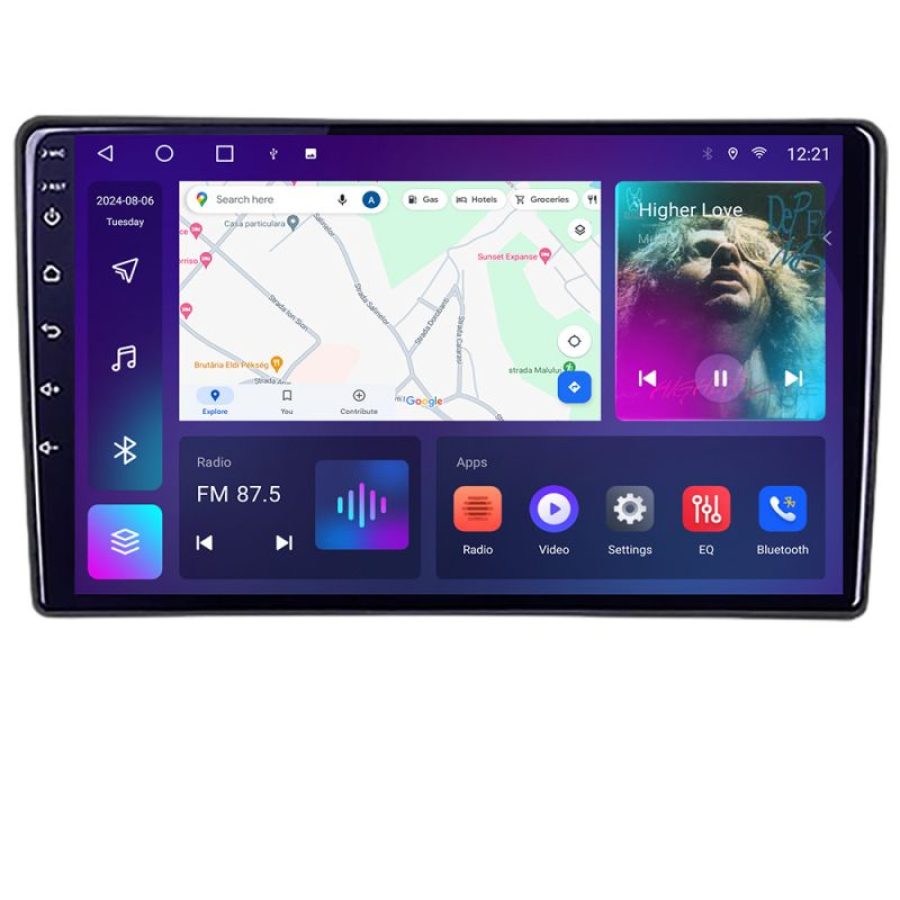 Navigatie Nissan Murano 2004-2009 Android radio gps internet 2+32 KIT-murano+EDT-E209 - imagine 3
