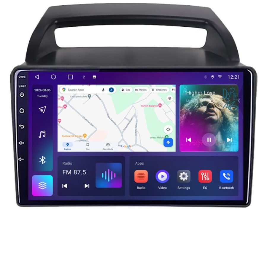 Navigatie Kia Carnival 2006-2014 Android radio gps internet 2+32 KIT-carnival2006+EDT-E209 - imagine 3