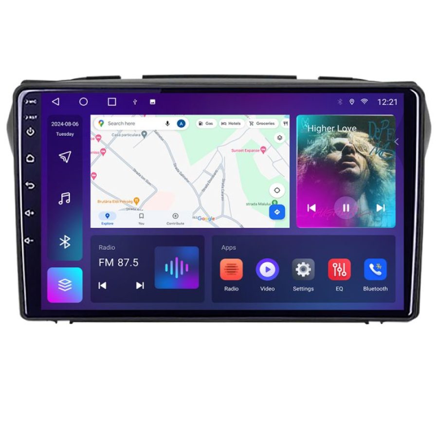 Navigatie Suzuki Alto 2009-2016 Android radio gps internet 2+32 KIT-alto+EDT-E209 - imagine 3