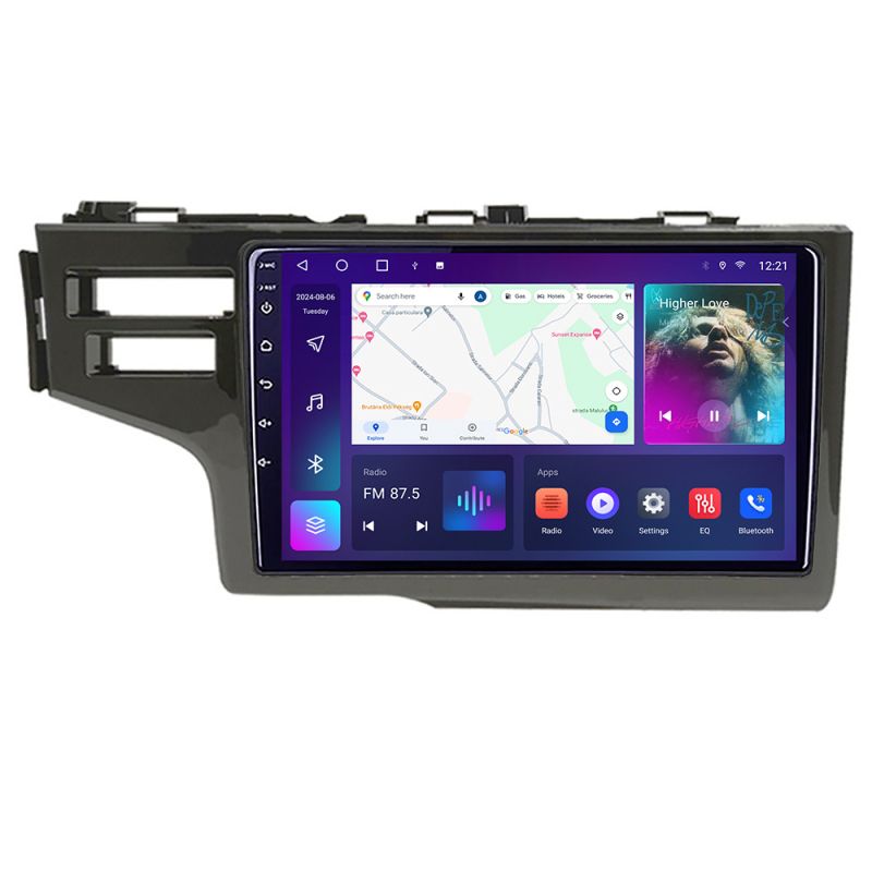 Navigatie Honda Fit 2014-2019 Android radio gps internet 2+32 Kit-fit-14+EDT-E209v2 - imagine 3