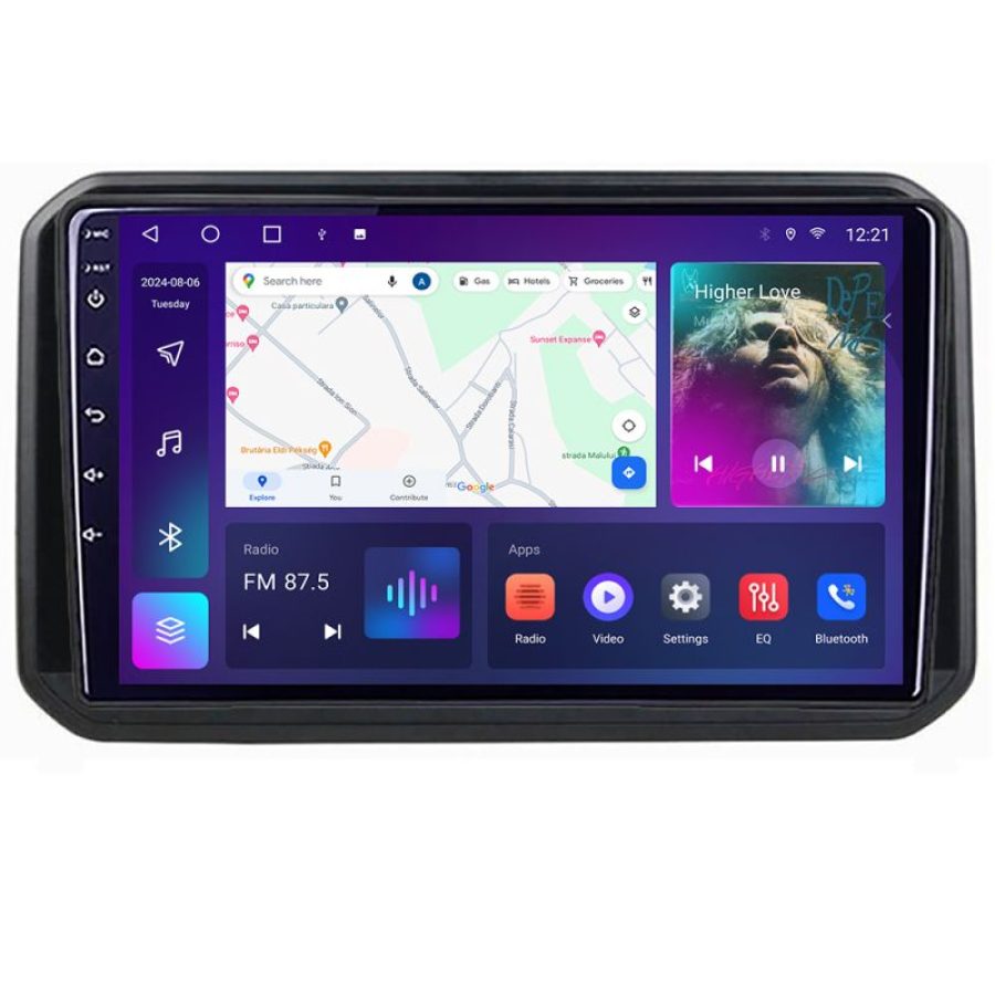 Navigatie Suzuki Ignis 2016- A-IGNIS16  2+32 GB Android Waze USB Navigatie Internet Youtube Radio - imagine 3