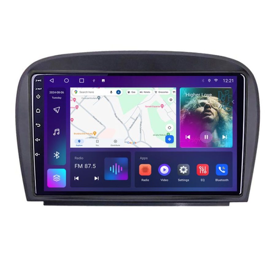 Navigatie Mercedes SL W230 2004-2011 A-W230  2+32 GB Android Waze USB Navigatie Internet Youtube Radio - imagine 3