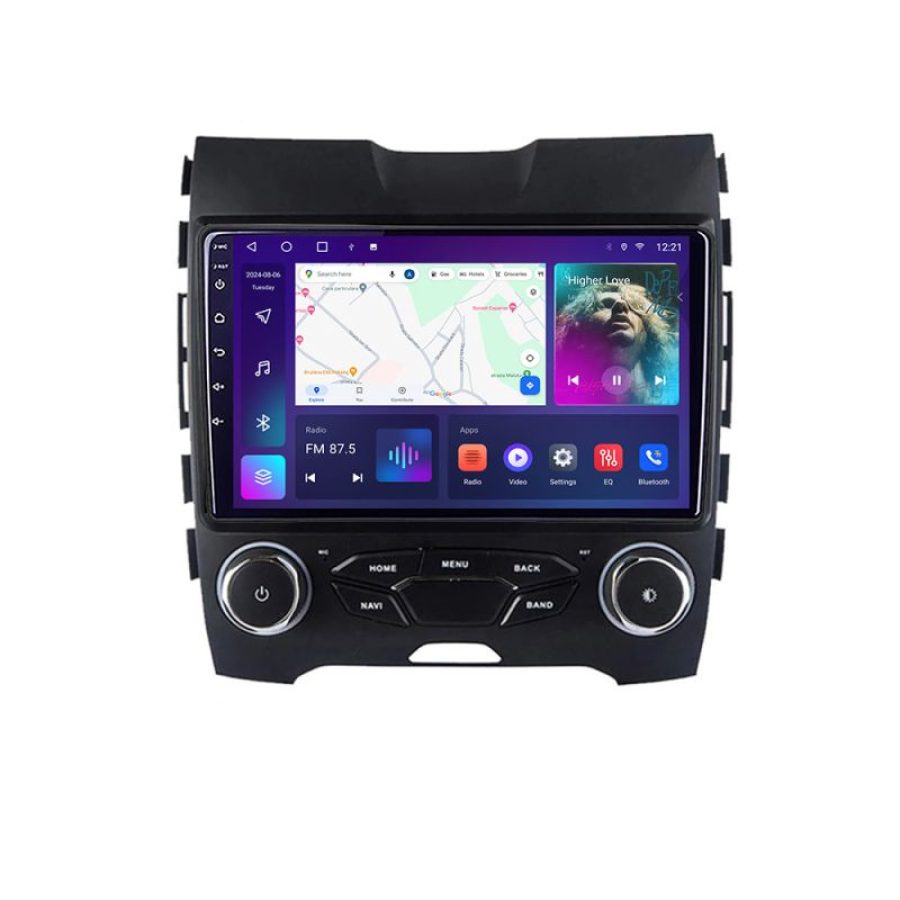 Navigatie Ford Edge 2015-2021 midline A-edge-mid  2+32 GB Android Waze USB Navigatie Internet Youtube Radio - imagine 3