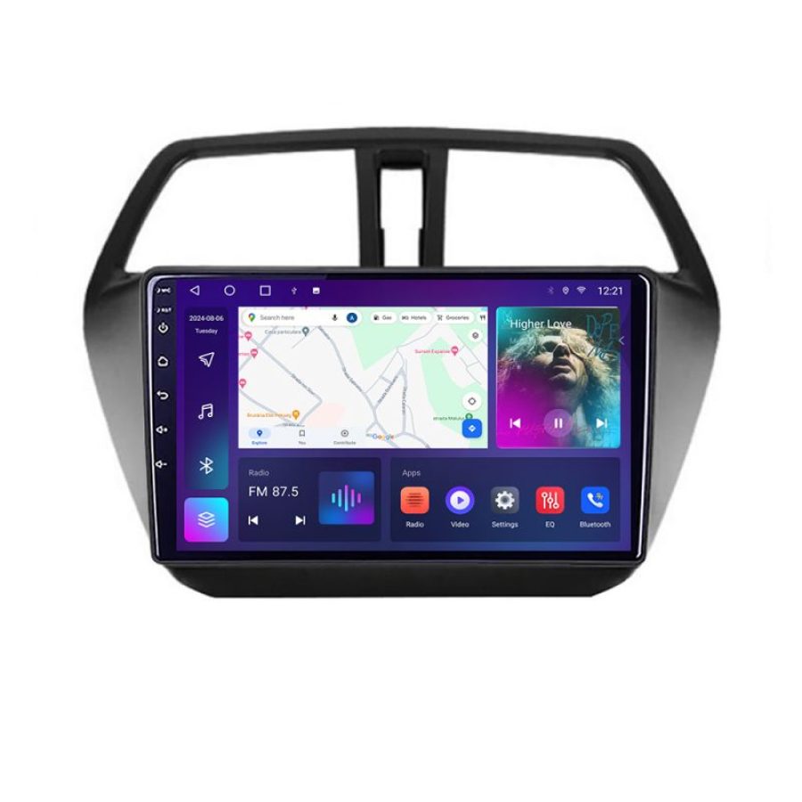 Navigatie Suzuki S-Cross Quad Core A-337  2+32 GB Android Waze USB Navigatie Internet Youtube Radio - imagine 3