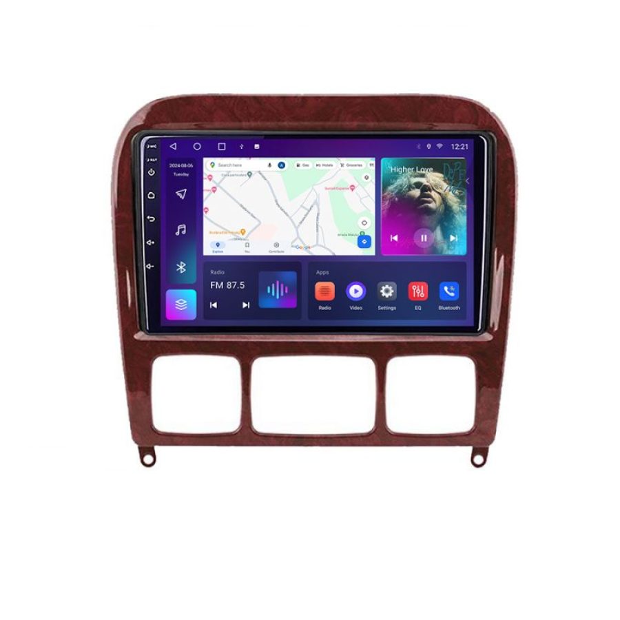 Navigatie Mercedes Clasa S 1998-2005 A-220  2+32 GB Android Waze USB Navigatie Internet Youtube Radio - imagine 3