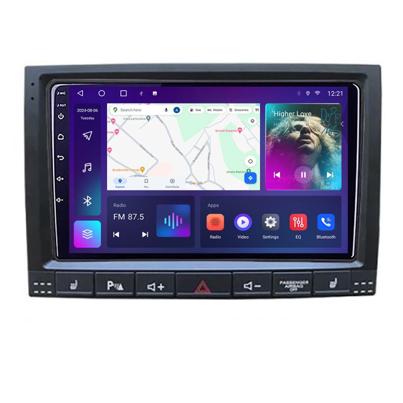 Navigatie VW Touareg 2004-2010 2+32 GB Android Waze USB Navigatie Internet Youtube Radio Kit-042-v2+EDT-E209 - imagine 3